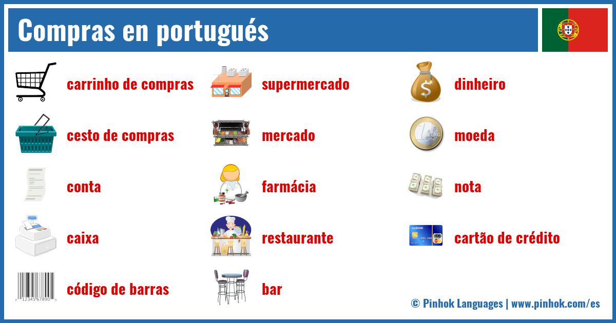 Compras en portugués