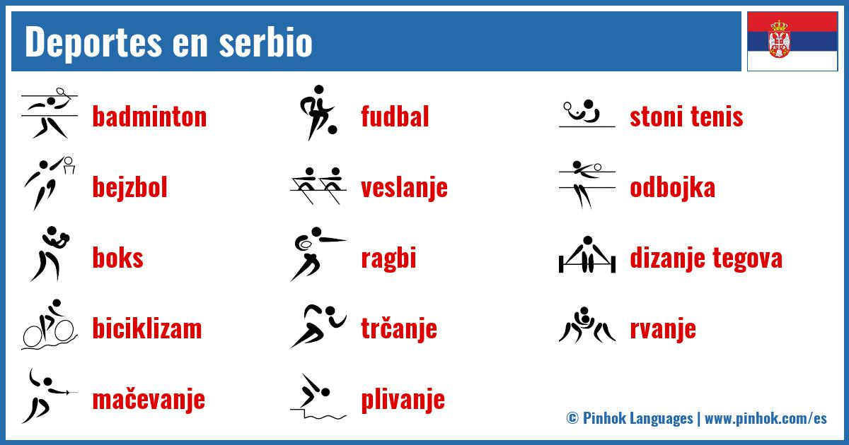 Deportes en serbio