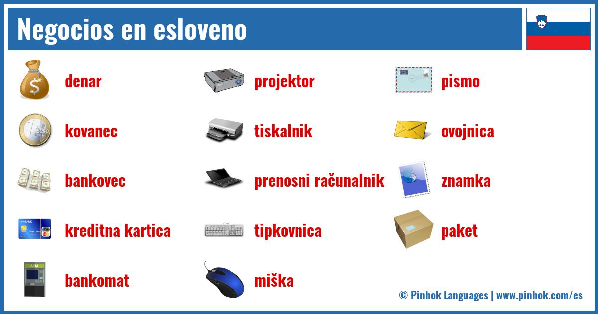 Negocios en esloveno