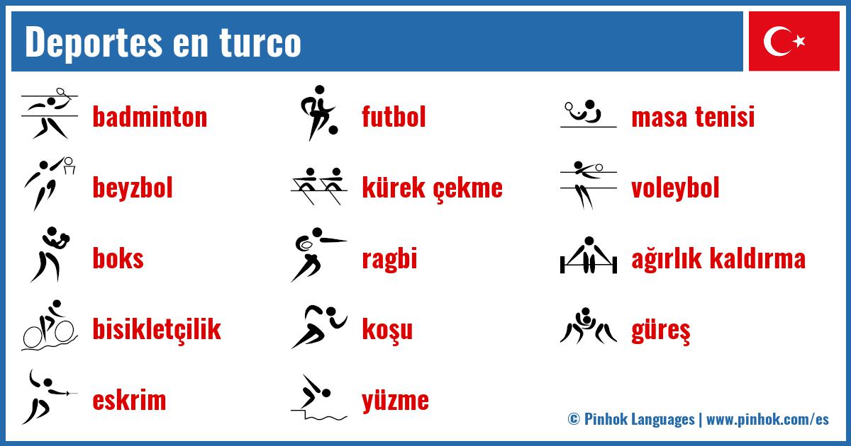 Deportes en turco