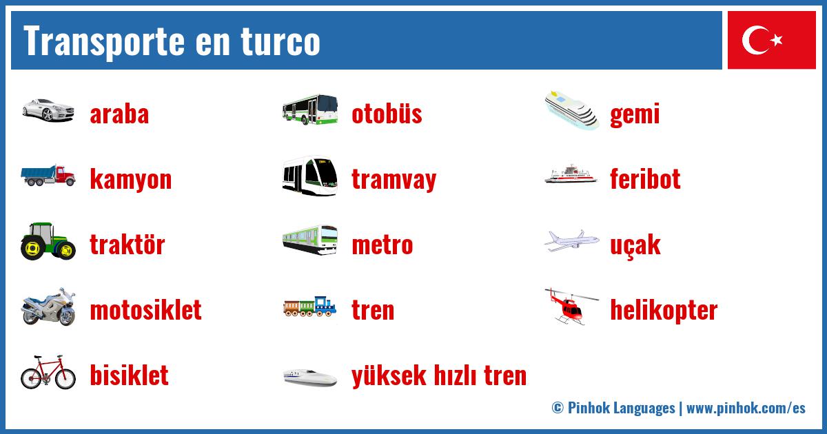 Transporte en turco