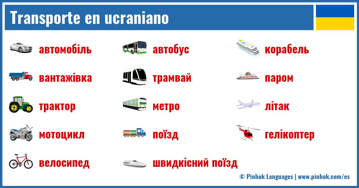 Transporte en ucraniano