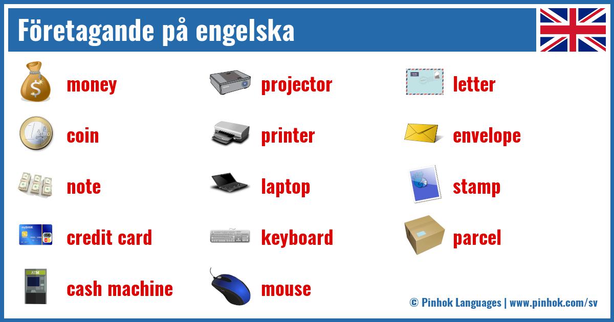 Företagande på engelska