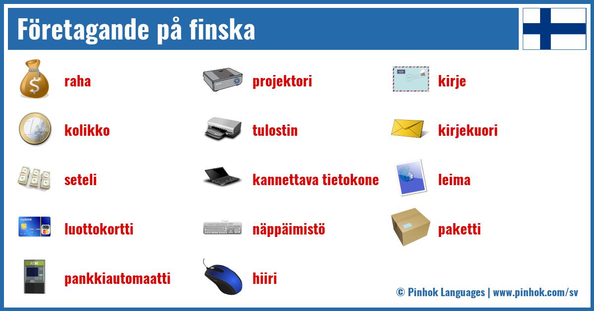Företagande på finska