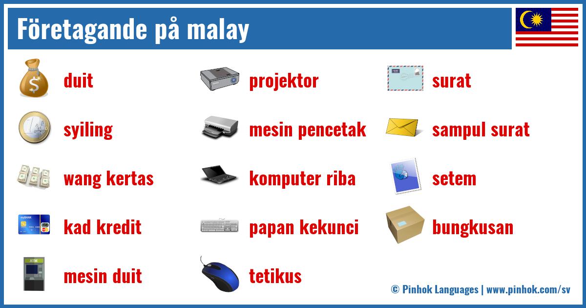 Företagande på malay