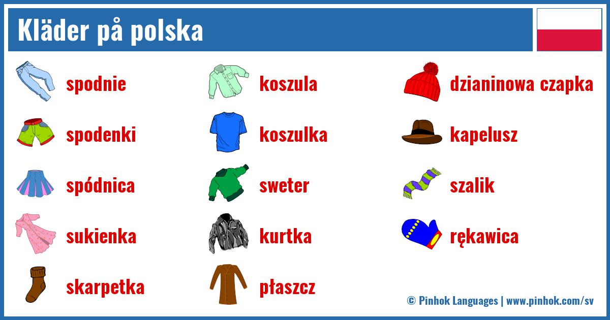 Kläder på polska
