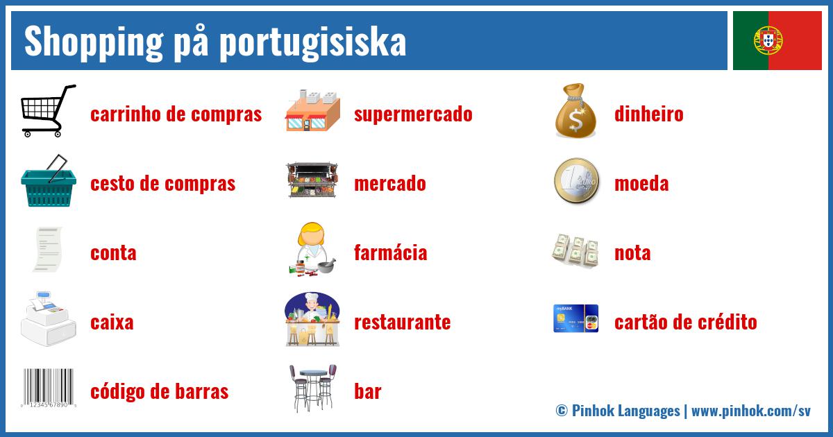 Shopping på portugisiska