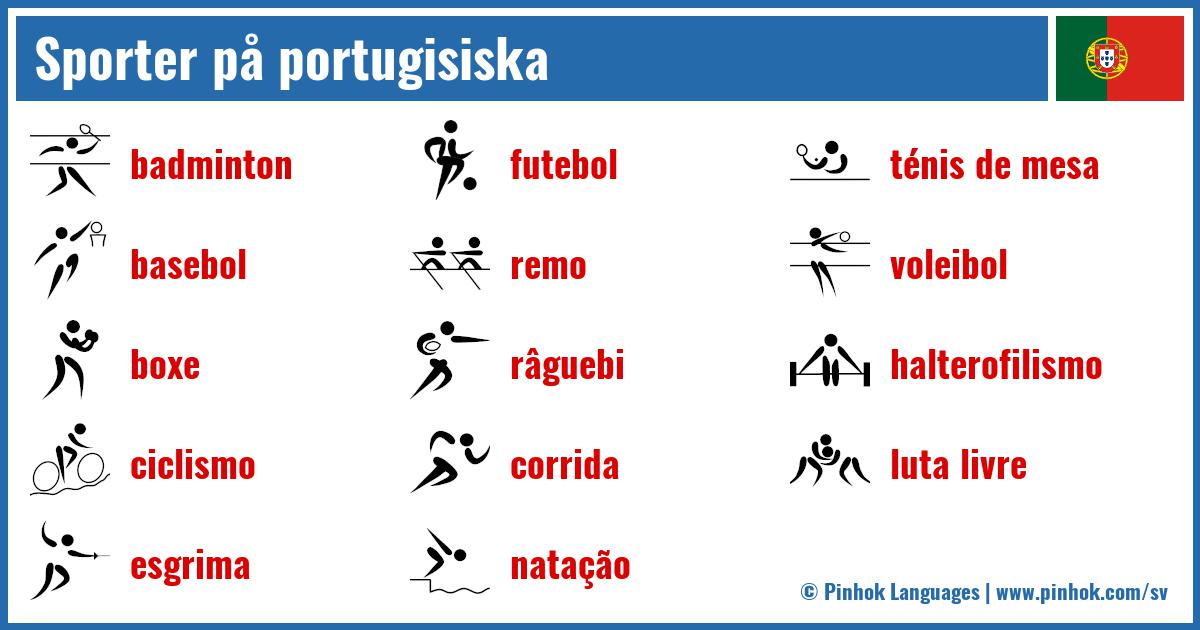 Sporter på portugisiska