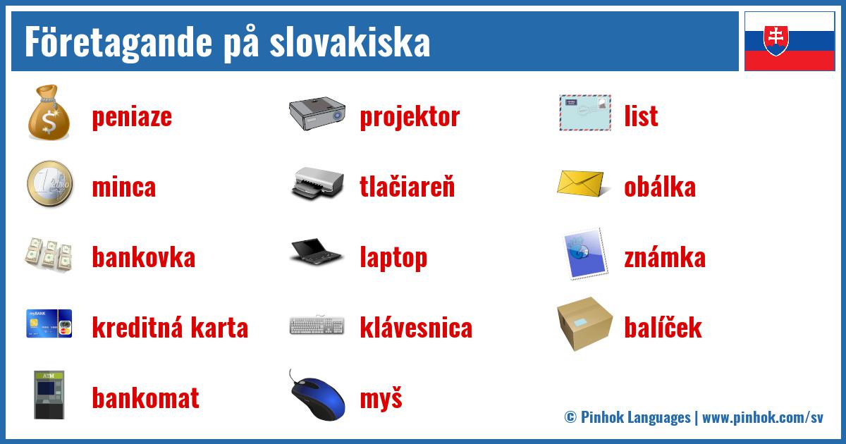 Företagande på slovakiska